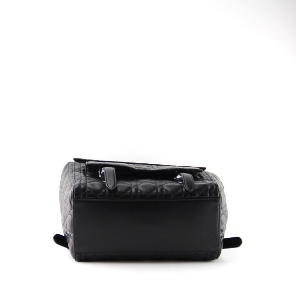 Christian Dior Black Leather New Stardust Backpack - Picture 6 of 8